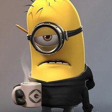 Схема вышивки «Миньон - инженер»