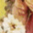 Предпросмотр схемы вышивки «девочка с цветами» (№1355479)
