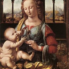 Схема вышивки «мадонна с ребенком»