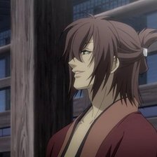 Схема вышивки «Окита Соджи.»