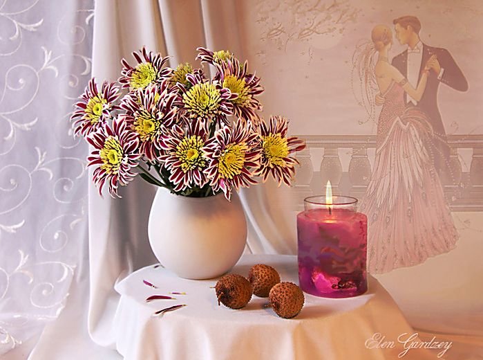 Натюрморт "Романтический". - оригинал