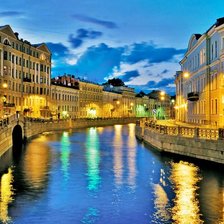 Схема вышивки «Питер»