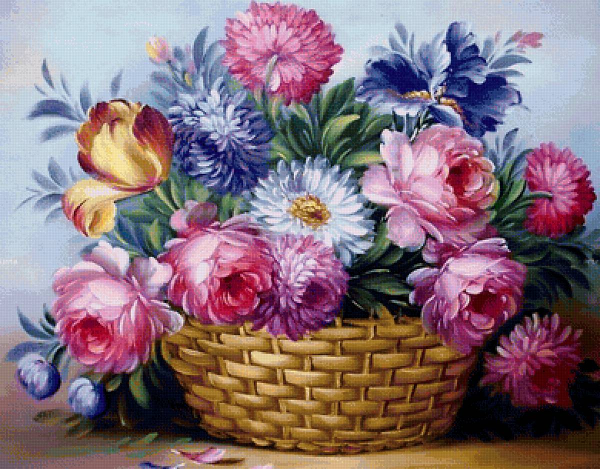 košík kvetov - предпросмотр