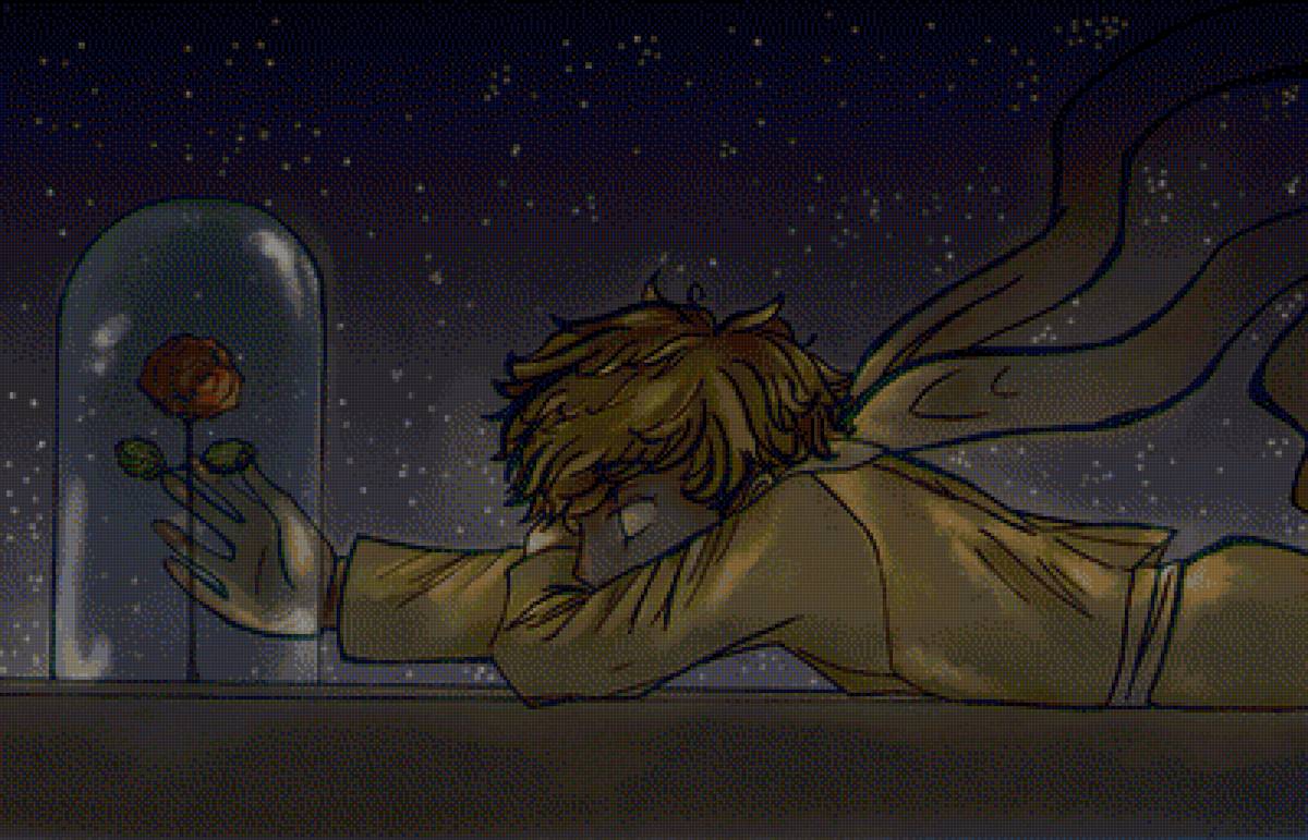 Маленький принц - роза, антуан де сент-экзюпери, планета, маленький принц - предпросмотр