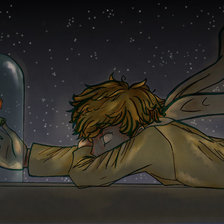 Схема вышивки «Маленький принц»