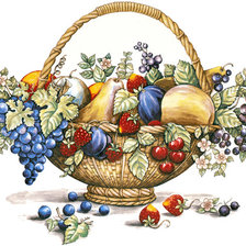 Схема вышивки «натюрморт»