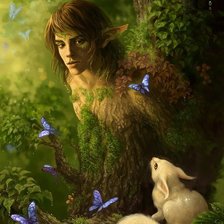 Схема вышивки «Дух леса»