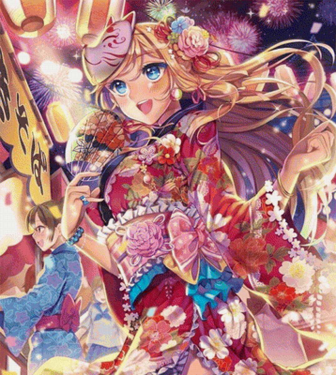 Девушка - аниме - предпросмотр