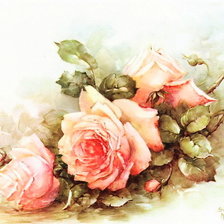 Схема вышивки «ruže»