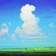 Схема вышивки «А.Куинджи Облако»