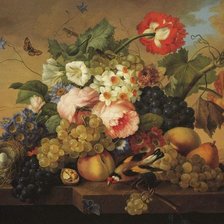 Схема вышивки «натюрморт»