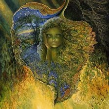 Схема вышивки «hoja de otoño...»