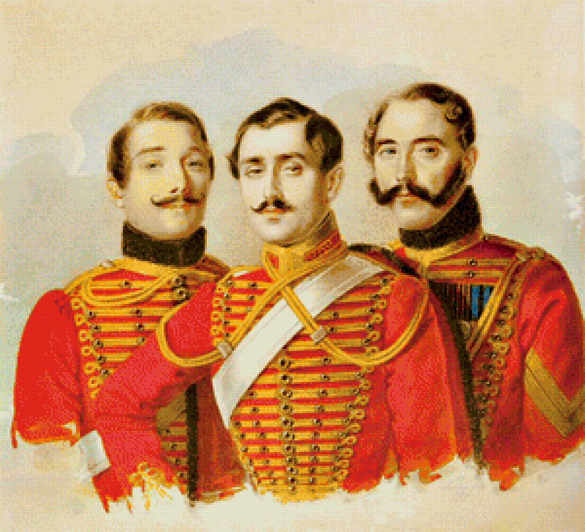 Гусары - гусар мужчина винтаж - предпросмотр