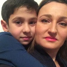 Схема вышивки «С сыном»