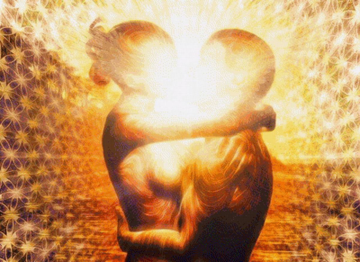 Слияние чакр - поцелуй, тантра - предпросмотр