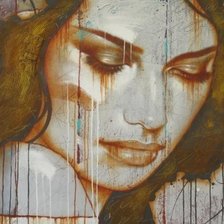 Схема вышивки «девушка»