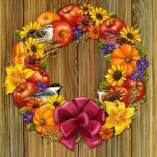 Схема вышивки «61»