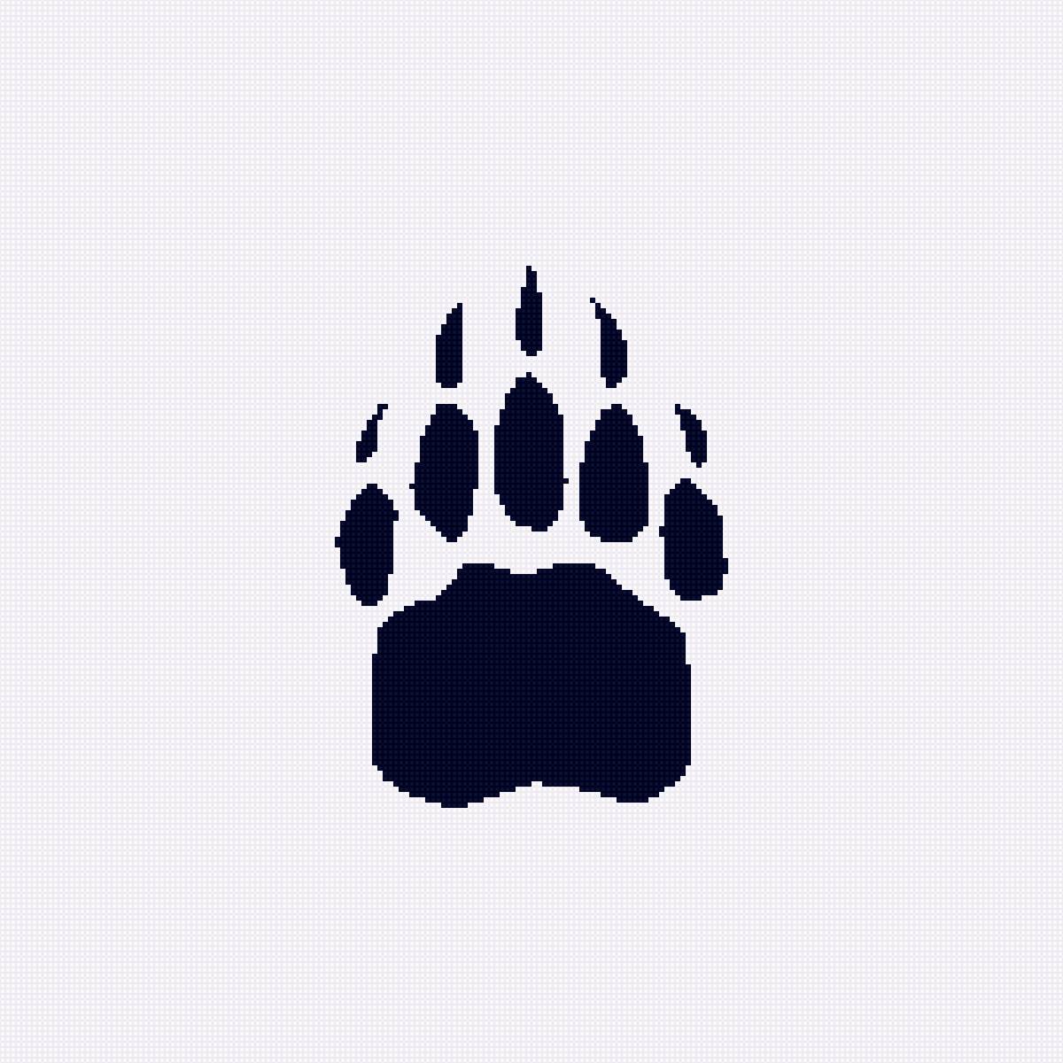 лапа чб - предпросмотр