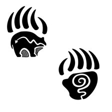 Схема вышивки «лапы до н.р.»