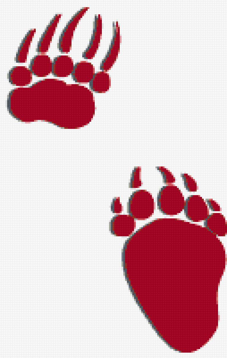 подушка с лапами 1 - предпросмотр