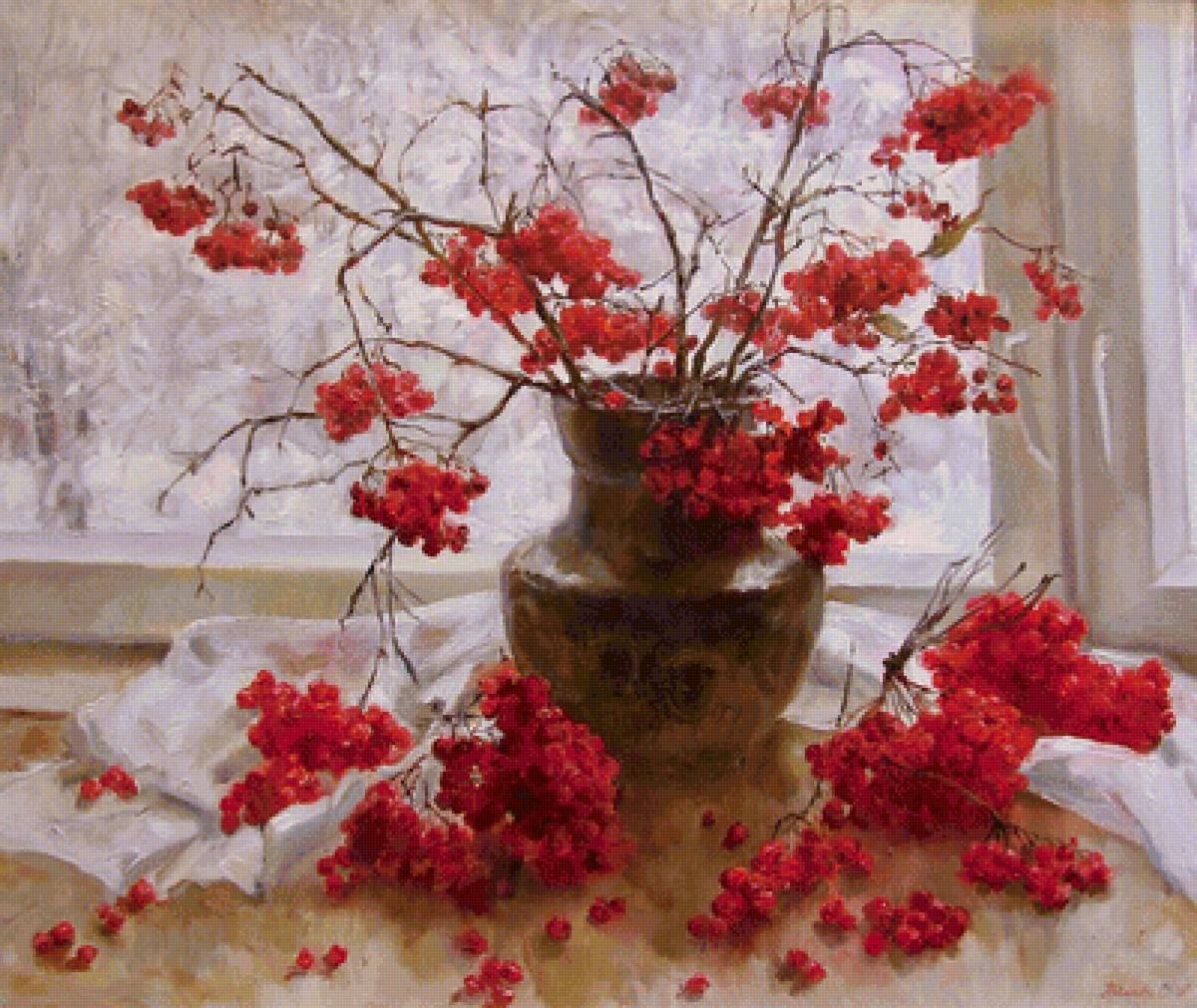 Зима - зима, рябина - предпросмотр