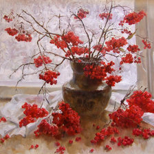 Схема вышивки «Зима»