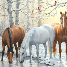 Схема вышивки «Серия "Фауна"»