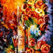 Схема вышивки «Романтический вечер»