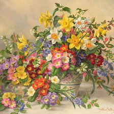 Схема вышивки «букет»