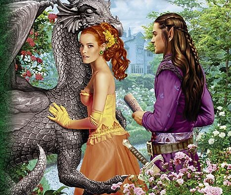 Ночные прогулки по кладбищу - фэнтази, иллюстрации, сказки - оригинал