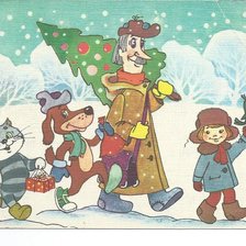 Схема вышивки «Скоро Новый Год!»