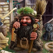 Схема вышивки «Дворовой»