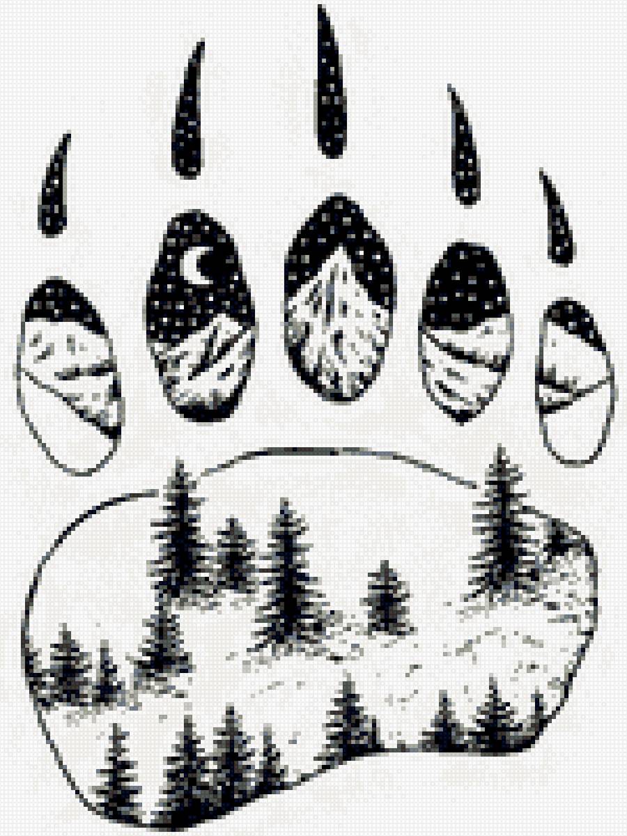 лесная лапа - предпросмотр