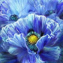 Схема вышивки «цветы»