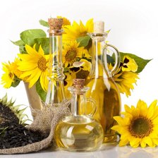 Схема вышивки «подсолнухи»