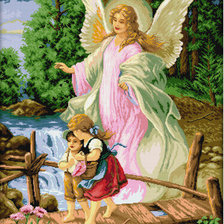 Схема вышивки «Ангел _ хранитель.»