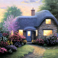 Схема вышивки «Весна»