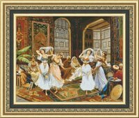 Схема вышивки «восточные танцы»