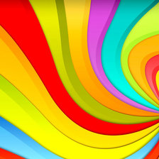 Схема вышивки «красочный водоворот»