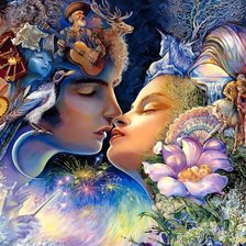 Схема вышивки «волшебная иллюзия»