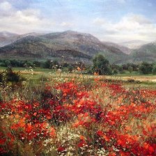 Схема вышивки «картина Ольги Одальчук»