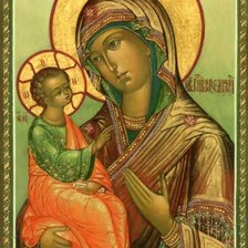 Схема вышивки «богородица»