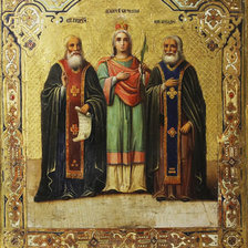 Схема вышивки «икона»