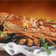 Схема вышивки «Лобстер»