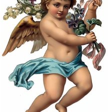 Схема вышивки «Ангелочек»