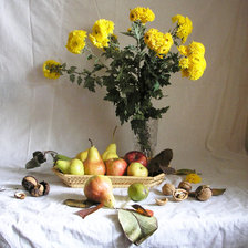 Схема вышивки «осенний натюрморт»