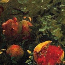 Схема вышивки «гранат»