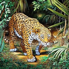 Схема вышивки «Серия "Фауна"»