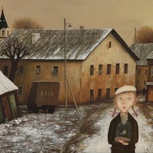 Схема вышивки «ретро»