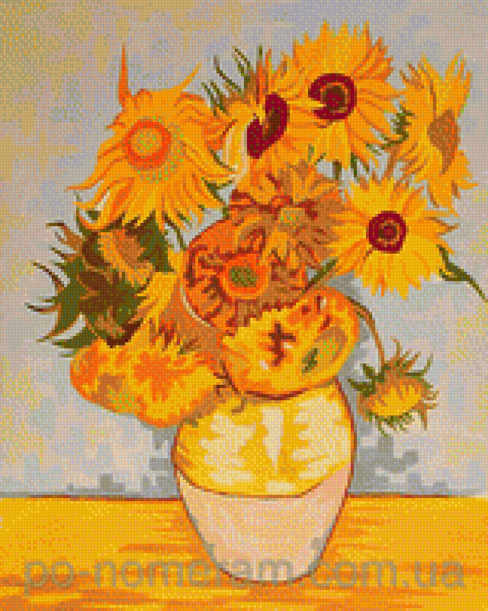 подсолнухи - предпросмотр